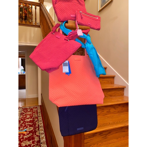 Vera Bradley Hadley East West Tote Pink - 2 items - Picture 11 of 12